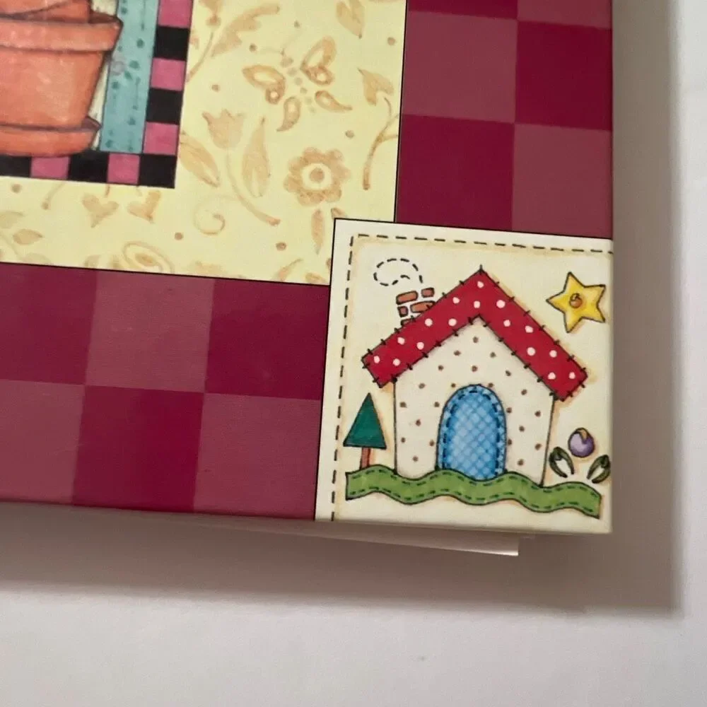 Vtg 1999‎ MARY ENGELBREIT Crafts To Decorate Your Home Book 1st Ed 90s Cottage